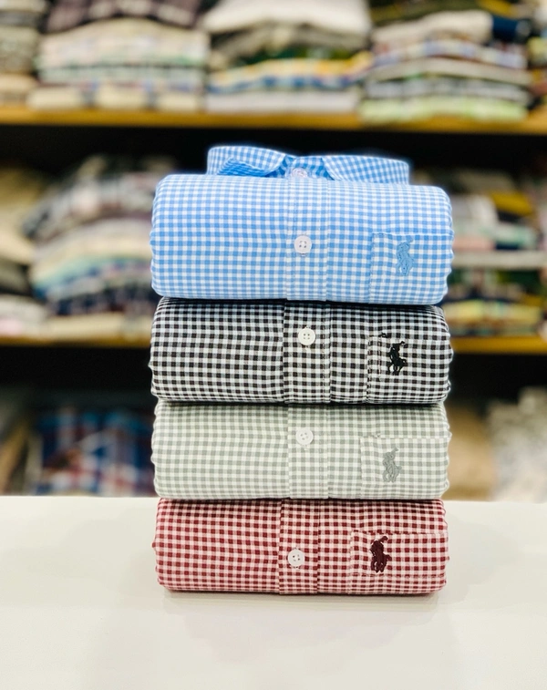 RL Polo Check Shirt (Pack of 4 Shirt) - Xxl