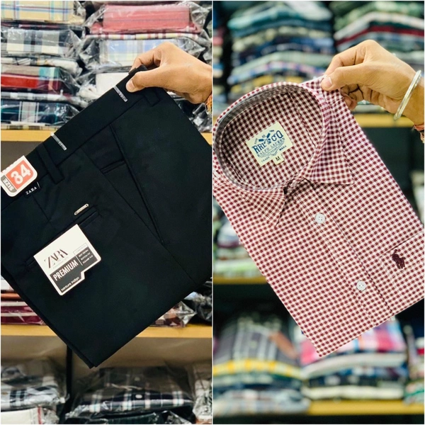 Trending Pant Shirt Combo Offer - 32, Xl