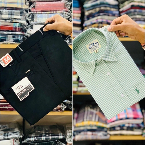 Trending Pant Shirt Combo Offer - 36, Xl