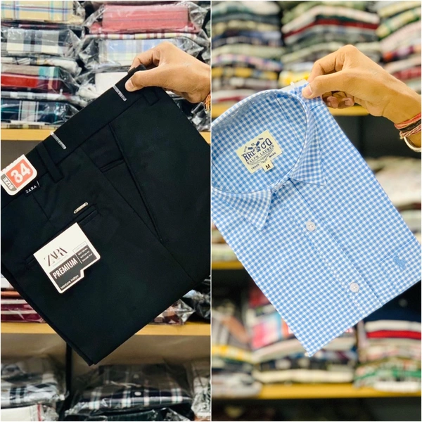Trending Pant Shirt Combo Offer - 36, Xl