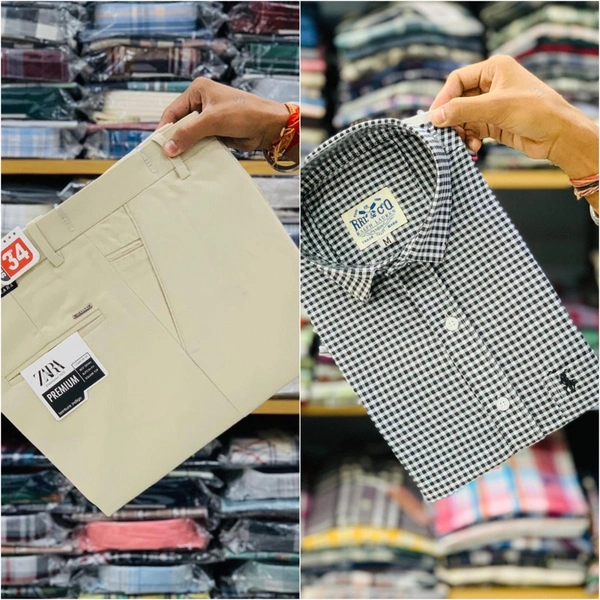 Trending Pant Shirt Combo Offer - 32, L