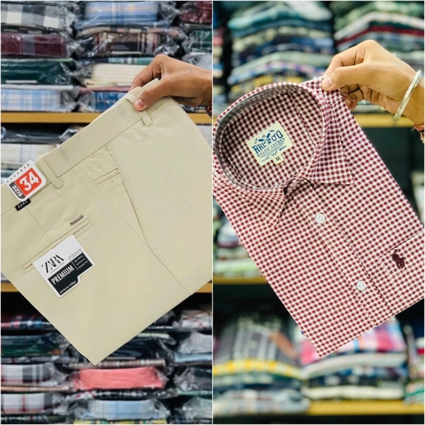 Trending Pant Shirt Combo Offer - 36, Xxl