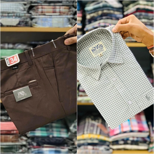 Trending Pant Shirt Combo Offer - 36, L