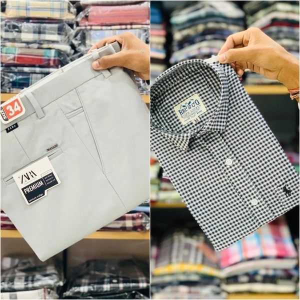 Trending Pant Shirt Combo Offer - 32, M