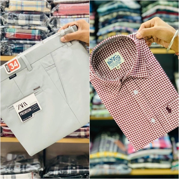 Trending Pant Shirt Combo Offer - 32, M