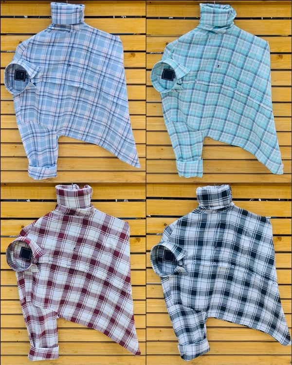 Tommy Check Shirts (Pack of 4 Shirts) - XL 42