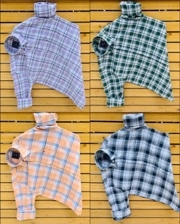 Tommy Check Shirts (Pack Of 4 Shirts) - XL 42