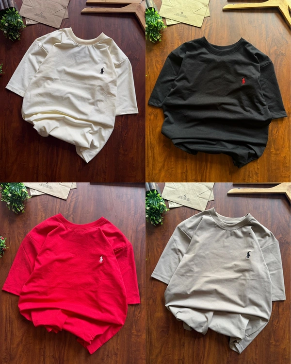 RL Polo Plain T Shirt (Pack Of 4pc) - XXL 44