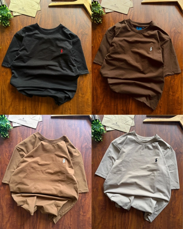 RL Polo Plain Shirts (Pack Of 4pc) - XXL 44