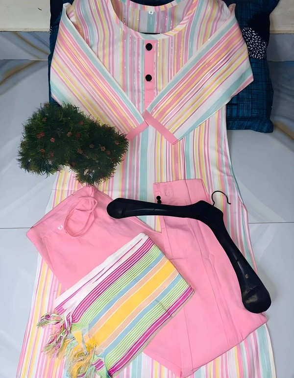 Khadi cotton kurti - Persian Pink, XL