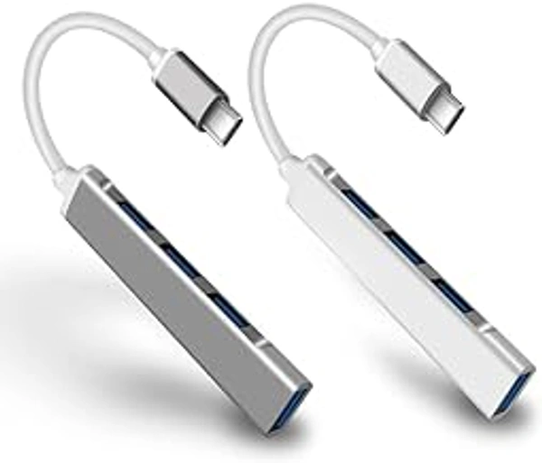 HB Plus MPORT 31C 4-in-1 USB Hub (Type C to 4 USB-A Ports) with Fast Data Transfer