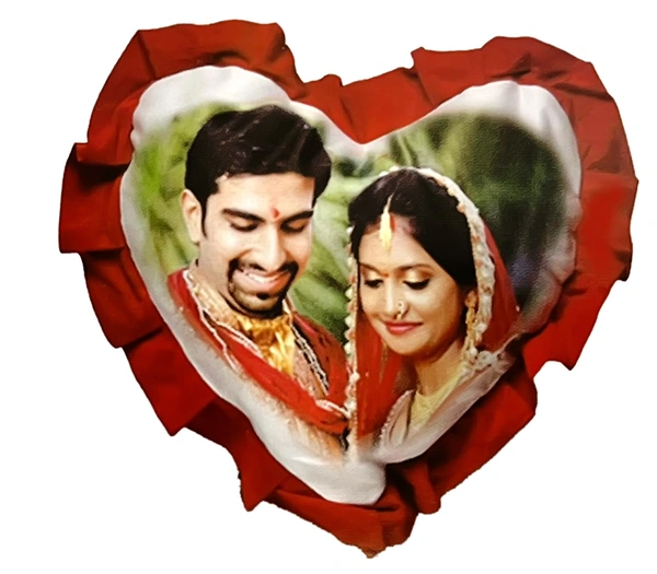 SATIN PILLOW HEART AND SQUARE FOR CHOSEE ANY ONE 