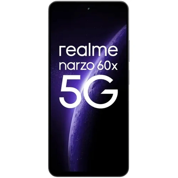 realme narzo 60X 5G（Nebula Purple 6GB,128GB Storage ） Up to 2TB External Memory | 50 MP AI Primary Camera | Segments only 33W Supervooc Charge