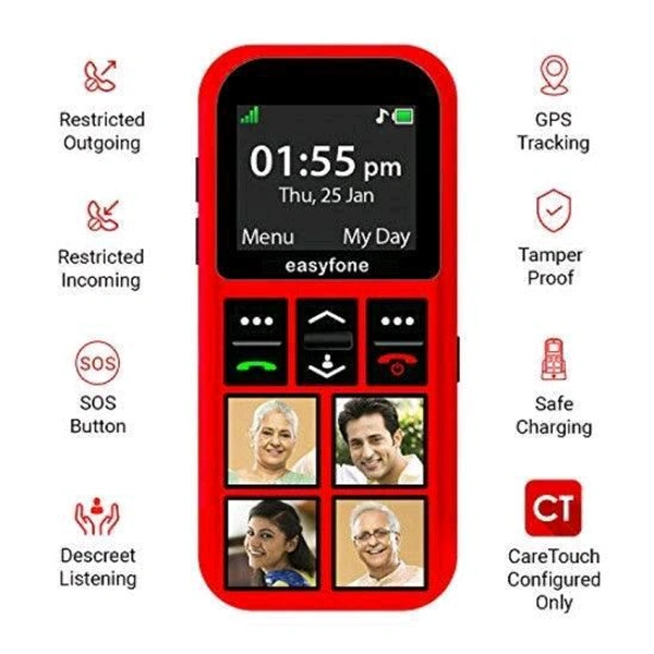 Easyfone Star Singal Sim 