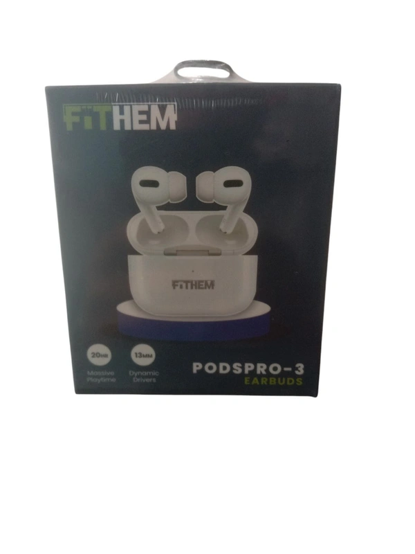 Fithem Pods Pro-3 Earbuds