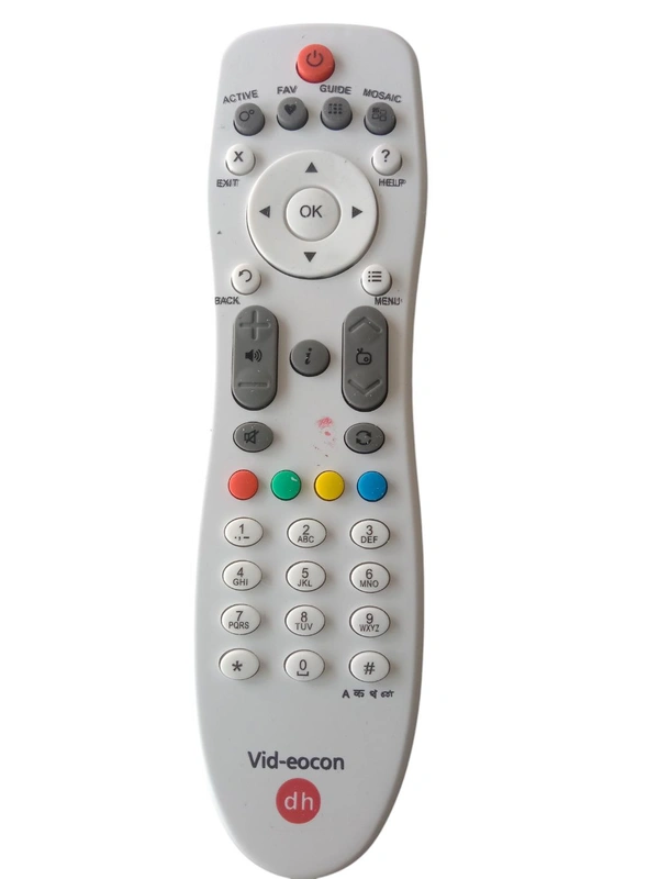 Videocon D2h Setup Box Remote 