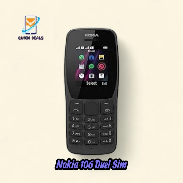 Nokia 106 Duel Sim 2019 Imported