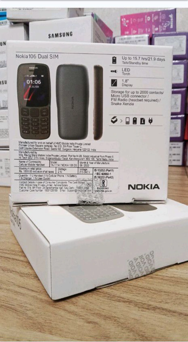 Nokia 106 Duel Sim 2019 Imported