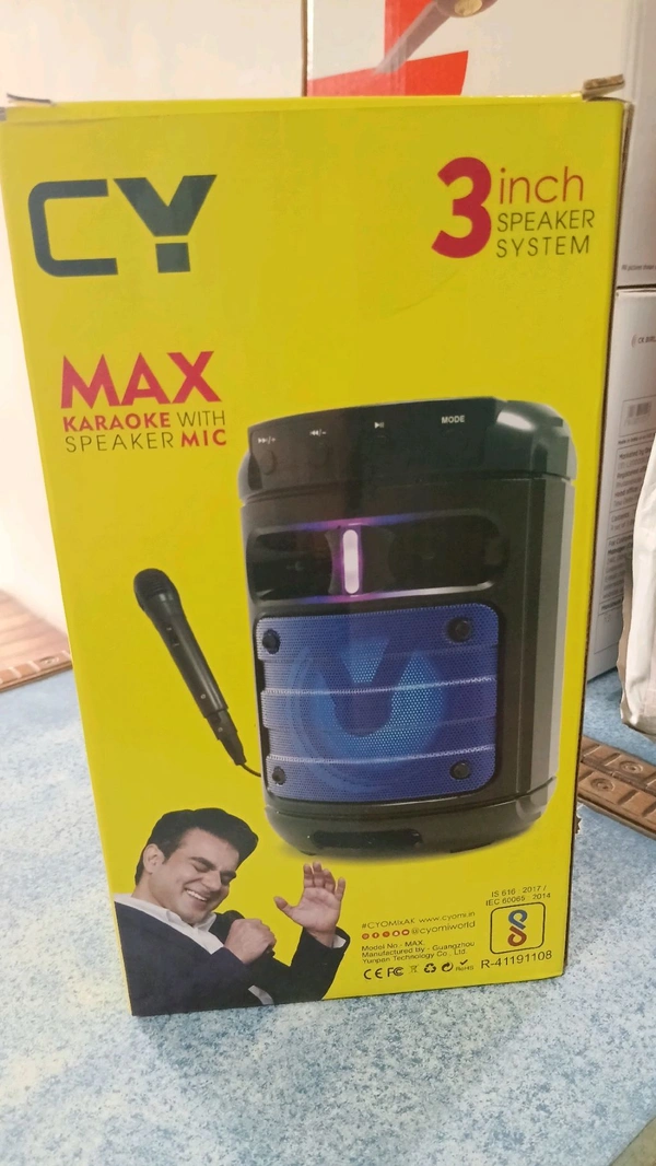Cyomi Max Bluetooth Speaker With Mic