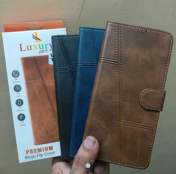 Flip Cover For Redmi 9A  - Gray