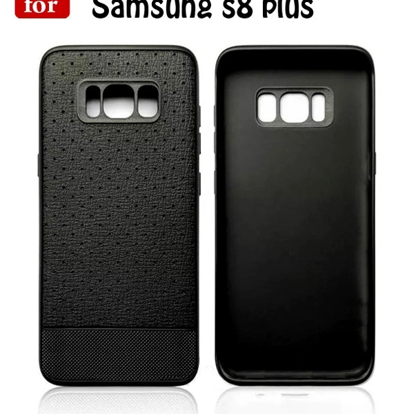 Leather Case For Samsung S8 - Gray