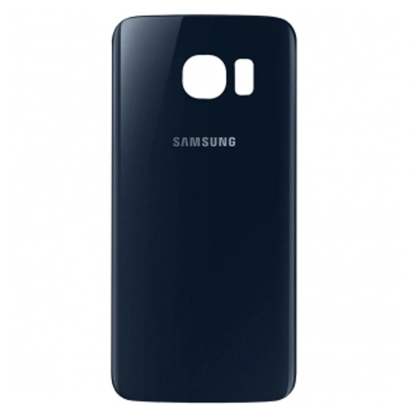 Samsung S6 Edge+ Leather Back Cover  - Black