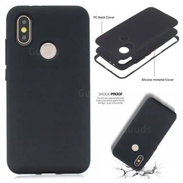 Redmi A2 Old Modal Back Cover  - Black