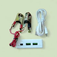 Crovell DC Charger 20W Dual Usb