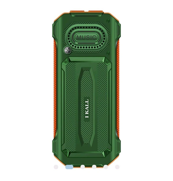 I Kall K99 Pro Keypad Mobile With In Built Power Bank Usb Port-Green - Pine Green