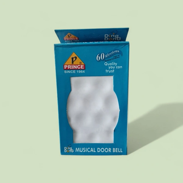 Prince Musical Ding Dong Door Bell - White