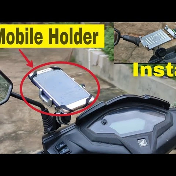 Bike Mobile Stand - Black