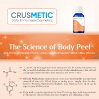 CRUSMETIC BODY PEEL - Body Lightening & Brightening Peel - 10 ml