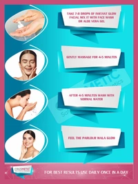 Instant Glow Facial - Parlour Vala Glow Ab Ghar Par, Sirf 5 Minute Mai!