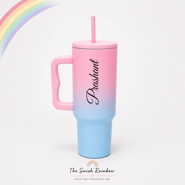 Dual-Tone Personalized Name Tumbler