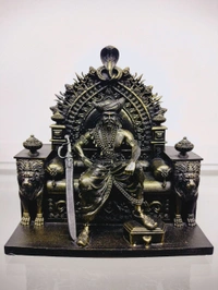 Jejuricha Khandoba 5 Inch - silver