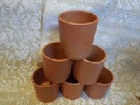 Big Lassi/ Milk Glass Set Of 6