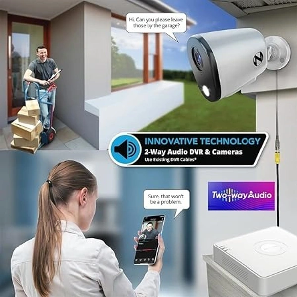 HIKVISION 3K(5MP) DS-2CE76K0T-LPFS Smart Hybrid Fixed Turret Indooor Dome Wired HD 3K wit h inbuilt Mic For Audio Recording