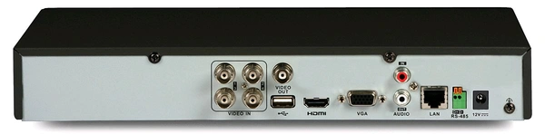 Hikvision iDS-7204HUHI-M1/FA4-ch 5 MP 1U H.265 AcuSense DVR - DVR