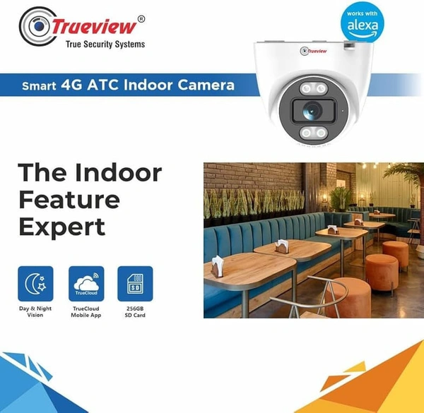 TRUEVIEW 3MP T18185SF/T18293SF 4G DOME CAMERA