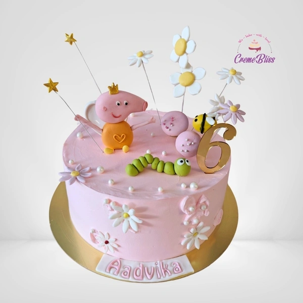 Peppa Pig theme cake