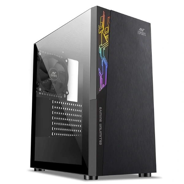 Ant E Sports Ice 120AG Mid Tower RGB Gaming Cabinet