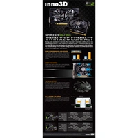 INNO3D GEFORCE GTX 1050 TI 4GB TWIN X2 GRAPHICS CARD