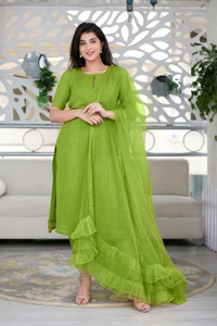 Kurta Set - S, Green