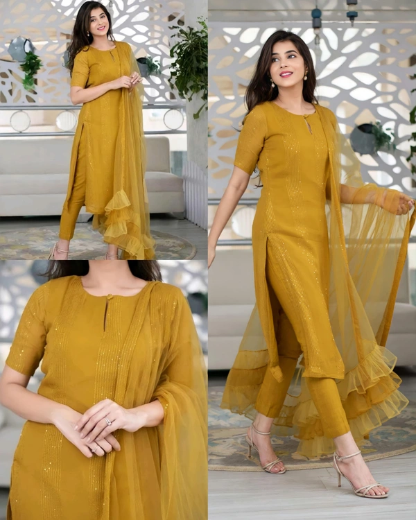 Kurta Set - S, Maroon