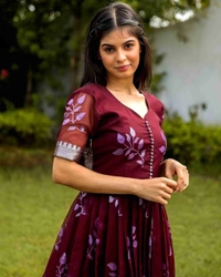 Coffee Organza  - XL