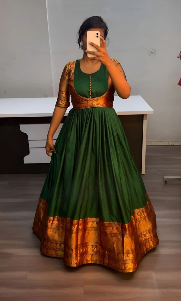 Gown With Coat - 2XL, Green
