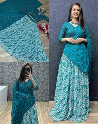 Trendy Lehenga - XL, Purple (3)