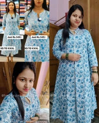 Attractive Cotton Kurti for Women - L
