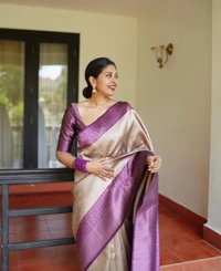 Unique Colour Saree - Free Size