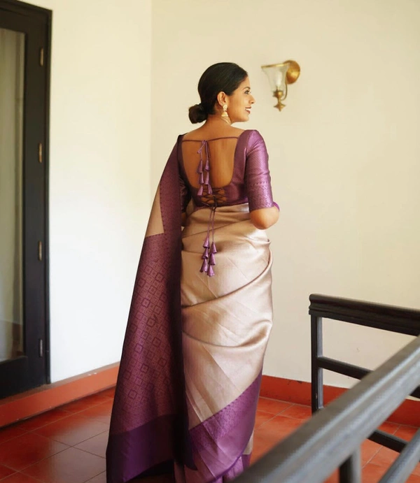 Unique Colour Saree - Free Size